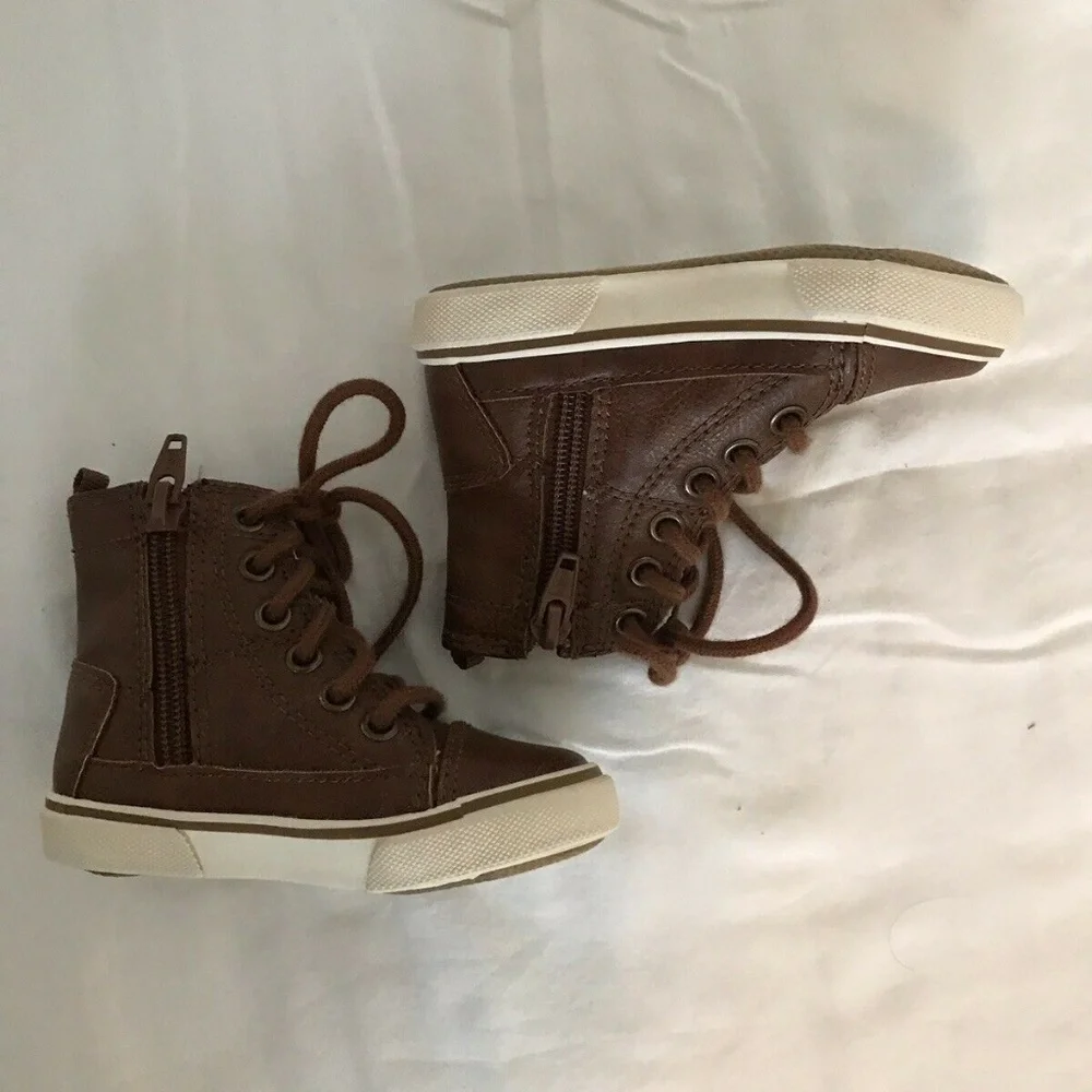 Koala Kids Toddler Hard Sole Brown SZ‎ 5
